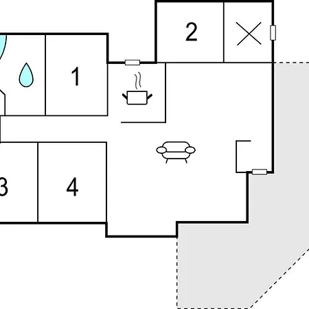度假居 Oreflak Xii 埃贝尔托夫特